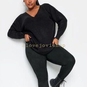 Curvy 3X! NWT Faux Suede Leggings | Curvy Luxe for Cozy Days & Cool Nights
